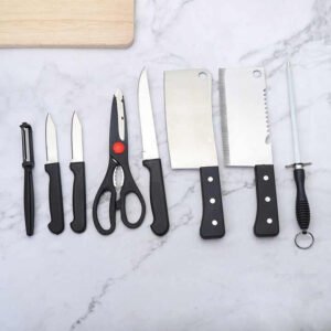 8-Piece Stainless Steel Knife Set