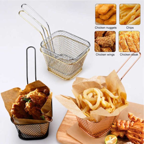 Mini Square Fried Food Basket